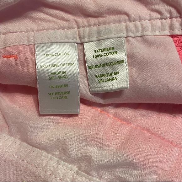 Lilly Pulitzer Pink The Walsh Shorts - Picture 5 of 9